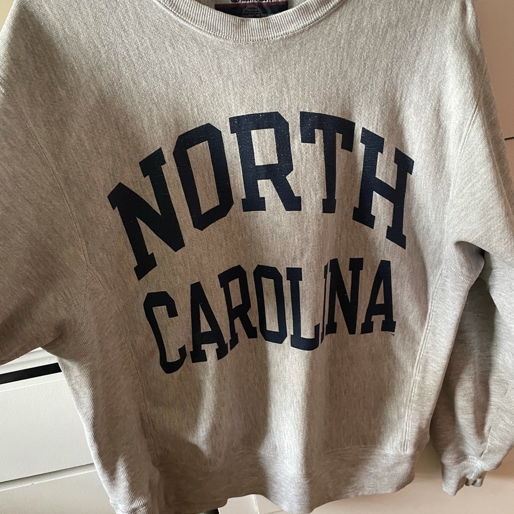 Champion North Carolina collegiate sweatshirt